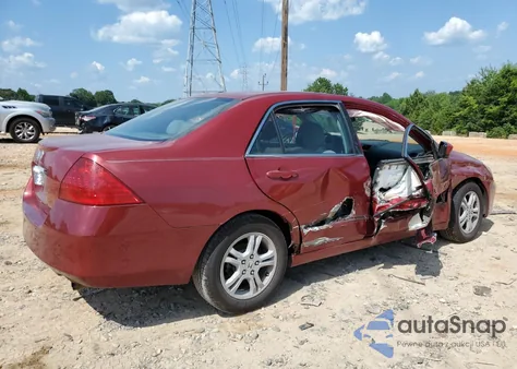 2007 Honda Accord Se from USA, damaged, VIN 1HGCM55307A035614